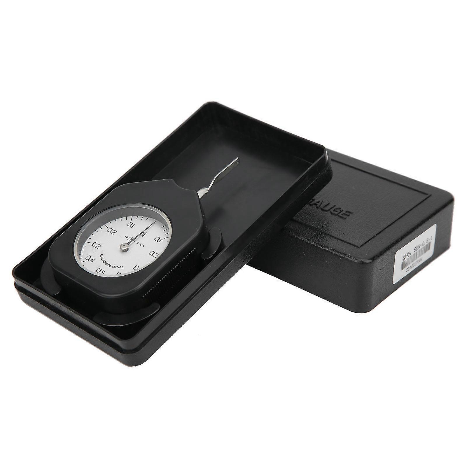 SEN-0.5-1 Tension Gauge with Single Pointer 0.5N Dial Tension Meter Tester Tools