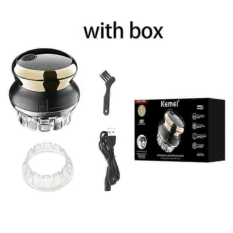 Easy Cut DIY UFO Hair Clipper and Trimmer for Men Even Cut Cord/Cordless Rotary Hair Cut Cutting Kit Sharp Circular Blades