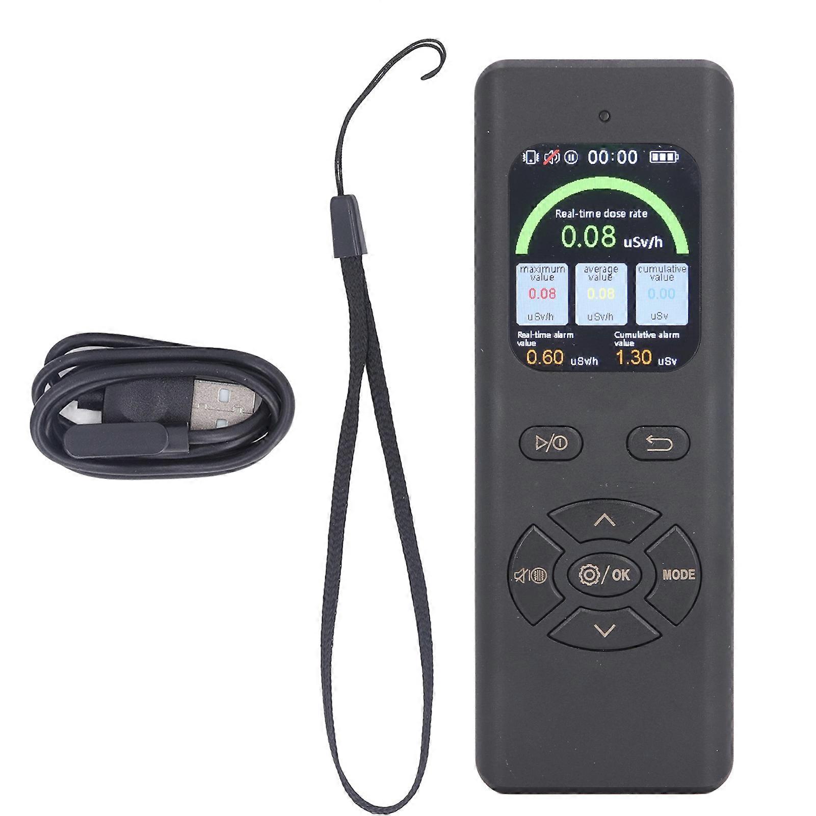 Nuclear Detector High Sensitivity Portable Geiger Counter Radiation Dosimeter for Home Decoration Industry