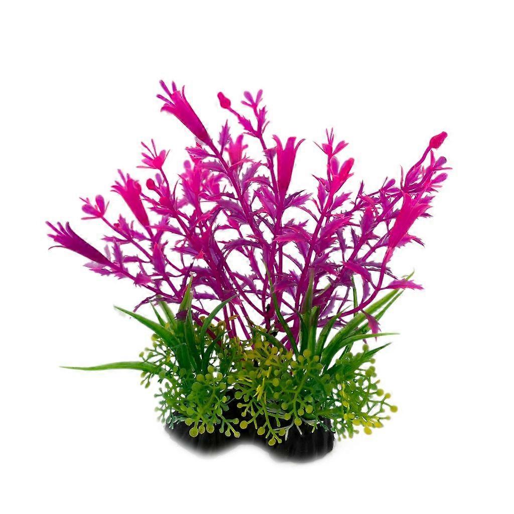 Simulering Vattenväxt Akvariumdekor Undervattensgräs Landskapsväxt