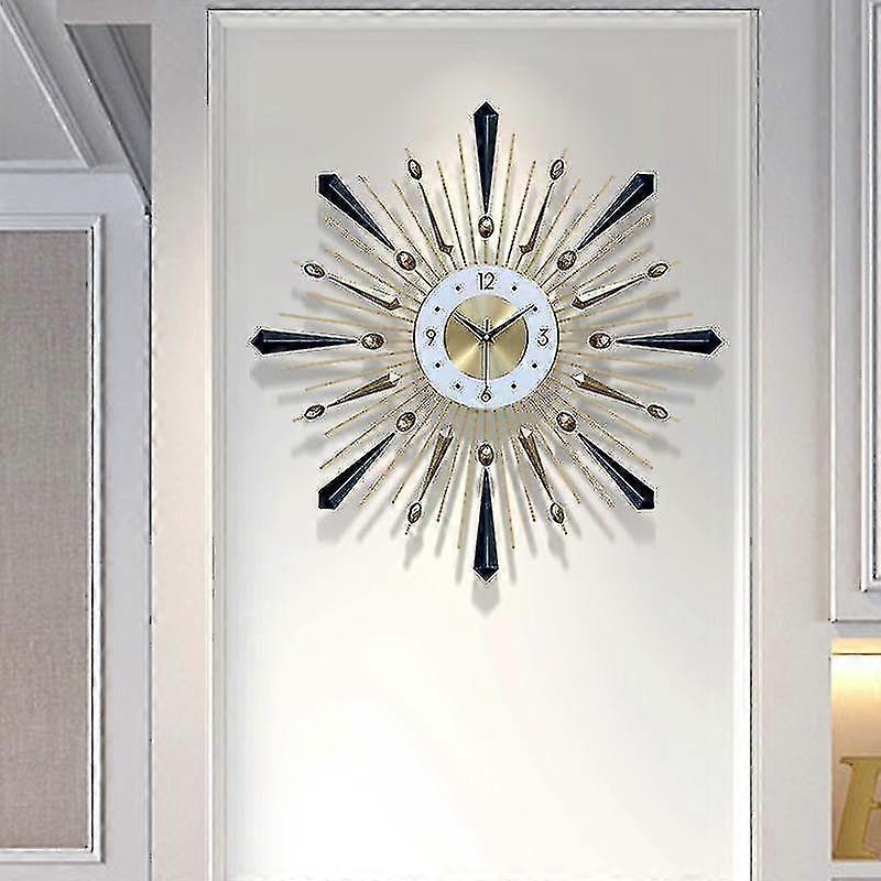 Clock Wall Clock Living Room Household Clock Decoration 60*60cm