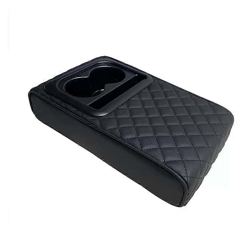 Car Armrest Box Heightening Pad for Lexus GX460 2014 , Soft Breathable Leather