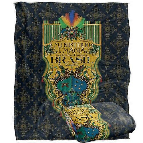 Fantastic Beasts Ministerio Da Magia Blanket