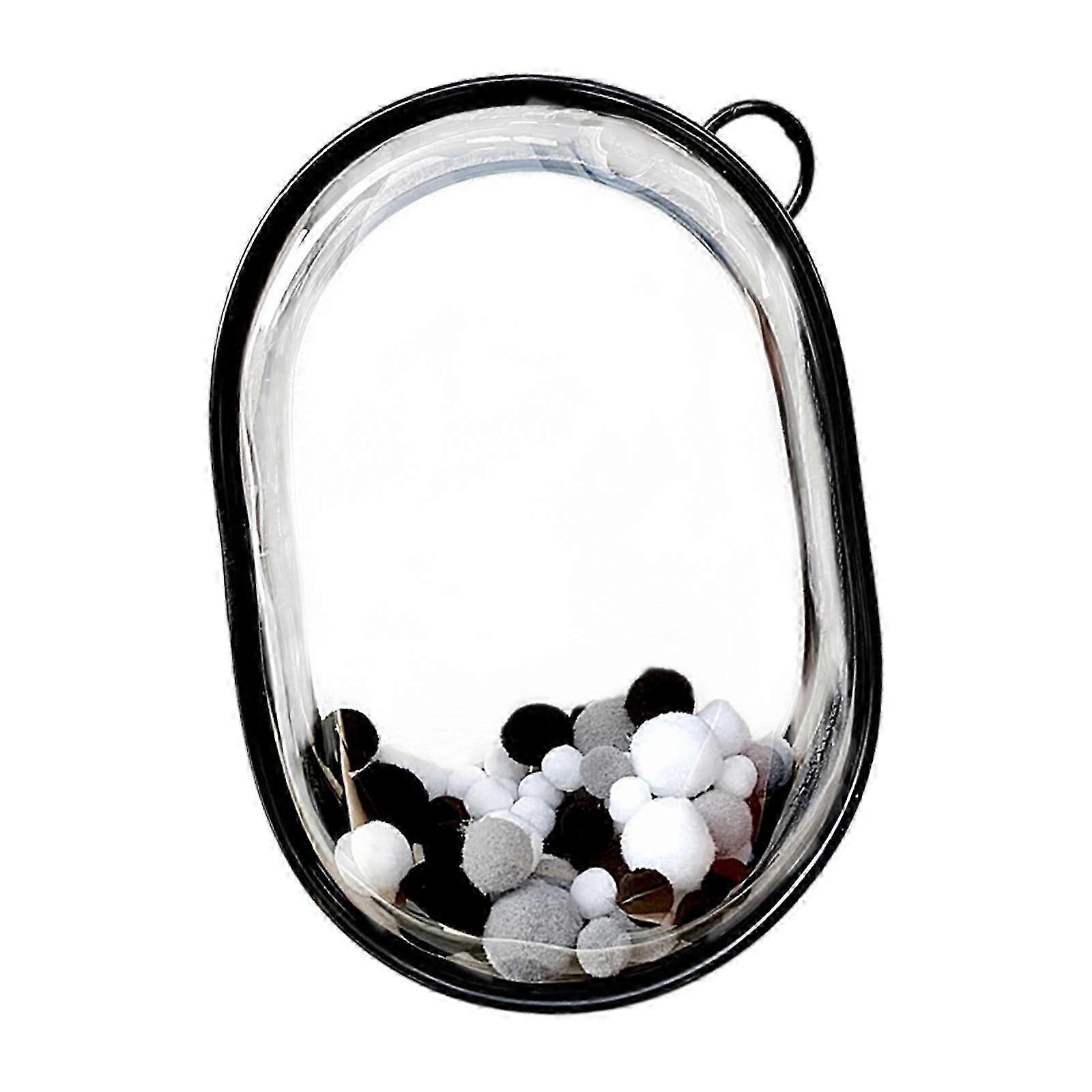 Mini Figure Storage Case Small Doll Storage Bag Hanging Organizer Carrying Case Dustproof Tiny Doll Pouch for Doll Collectors