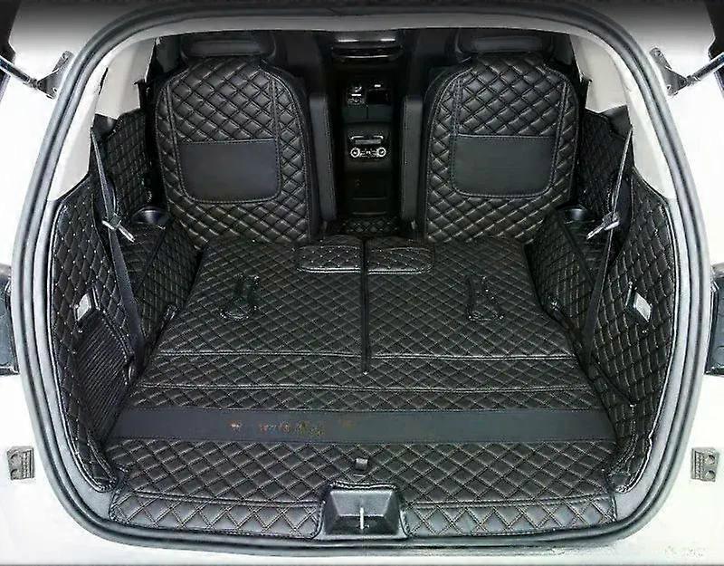 For BYD M6 2024 Song Max Cargo Liner Full Coverage Trunk Mat Waterproof Leather Trunk Pad Auto Interior Modification Accessories