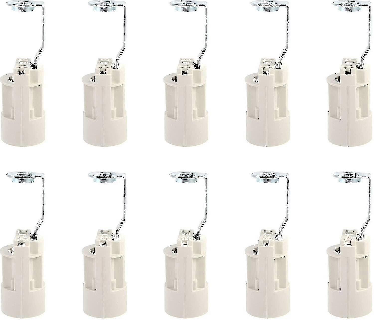 10 Pcs E14 Bulb Base Adjustable E14 Lamp Sockets Converter E14 Sockets Candle Lamp Holder
