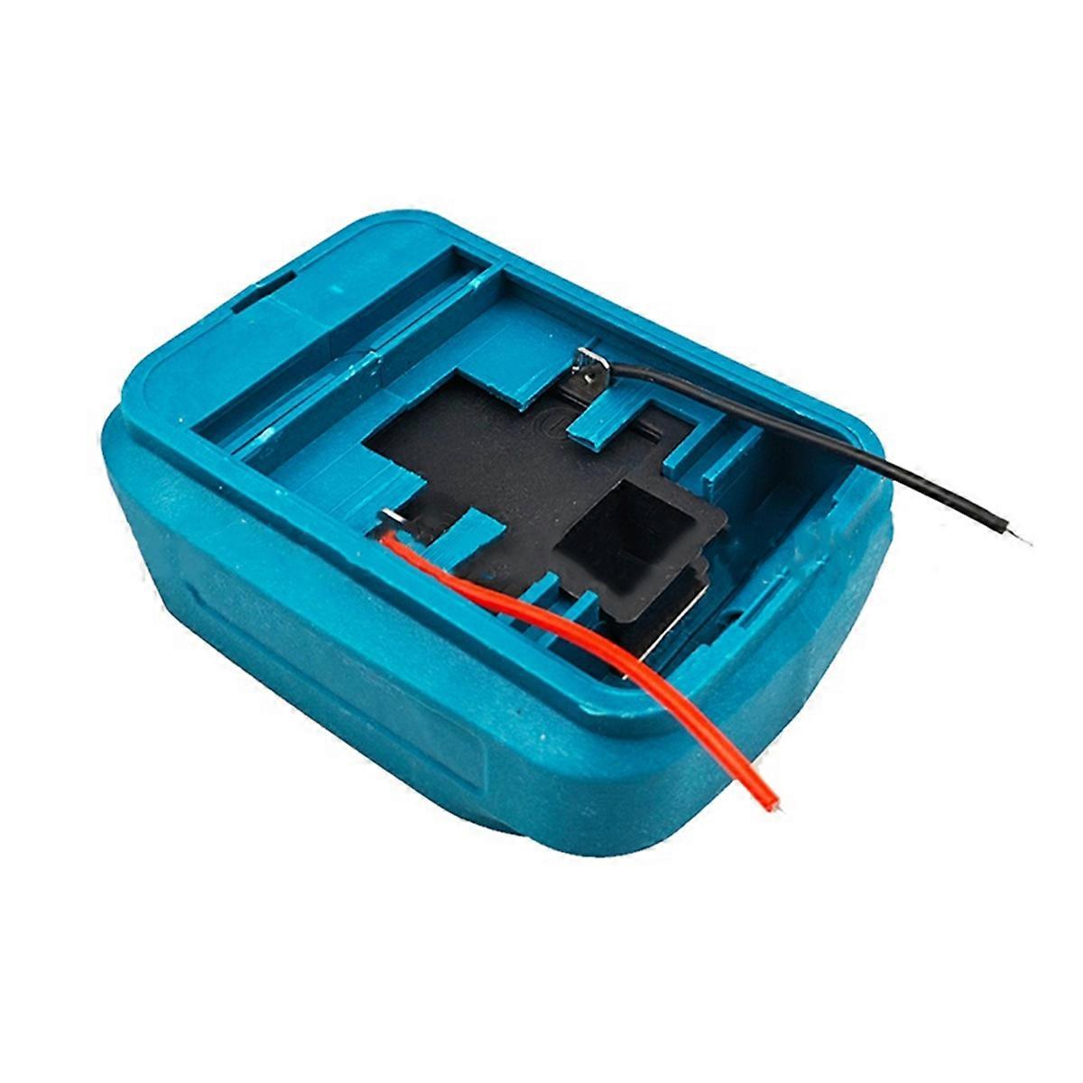 Power Mount Connector Adapter Dock Holder for Li-Ion Battery DIY Adaptor Blue