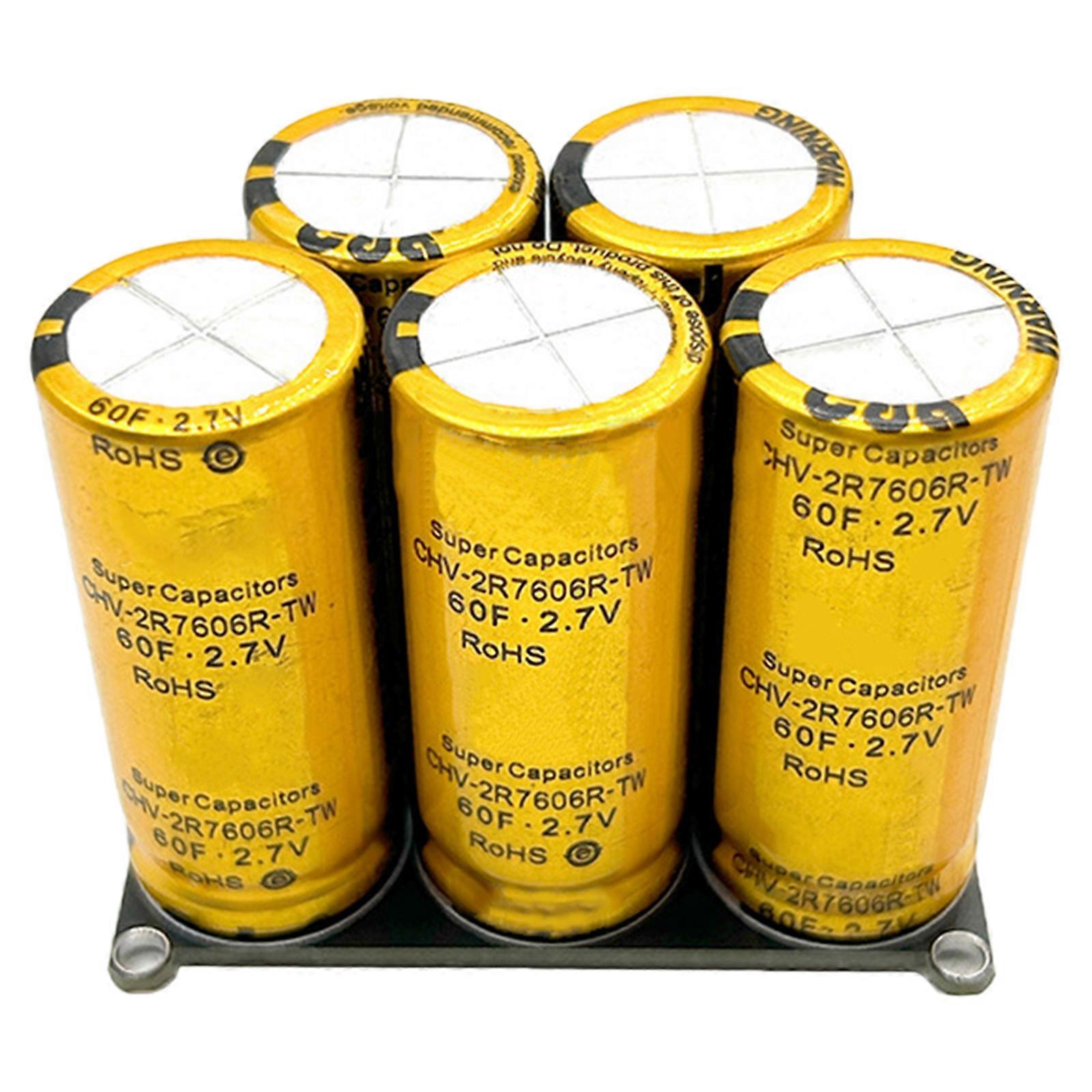 13.5V 12F Super Condensatore per CMOS,, Videoregistratori, Radio Super Condensatore PVC + Alluminio Costruzioni Multicolor