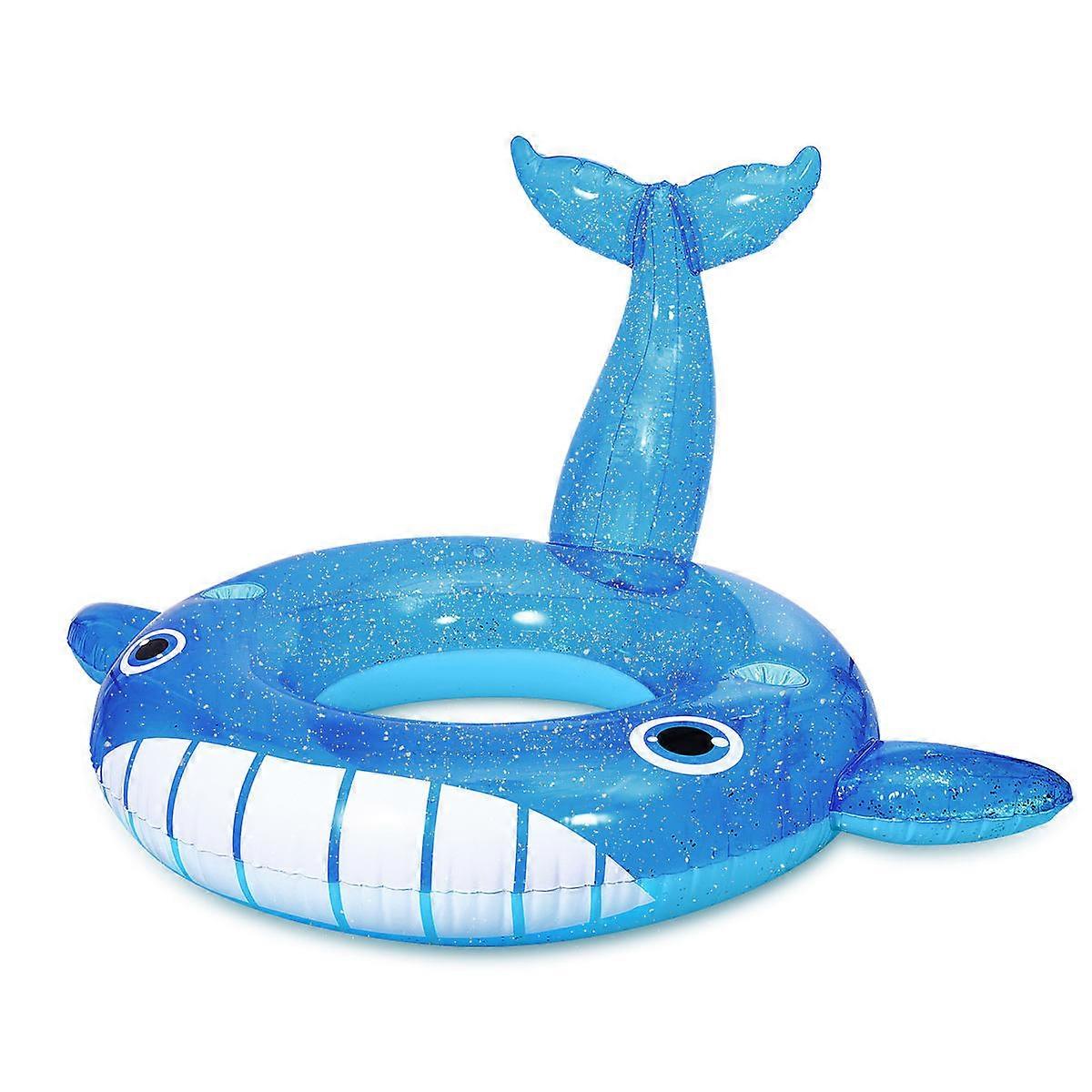 Inflatable Whale Float for Swimming Fun in Pool 145x115x80cm Ideal Kids Made of PVC