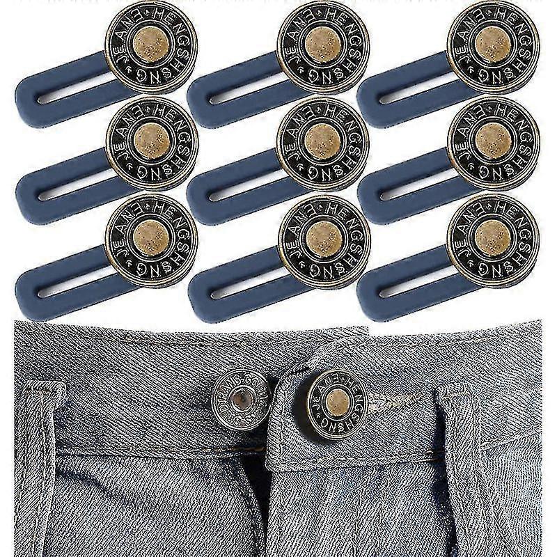10 Setstrouser Buttons Jean Button Pins Button For Jeans Trouser Extenders For Men Women