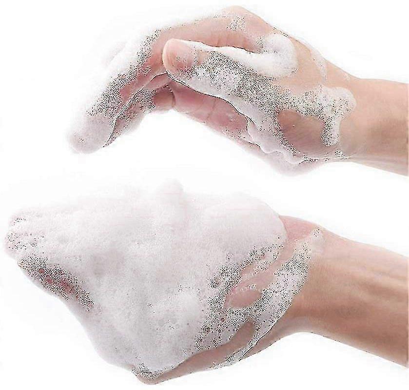 50x Soap Net Bags for Cleaning Tools - Mesh Soap Saver and Scrap Bags with Cord