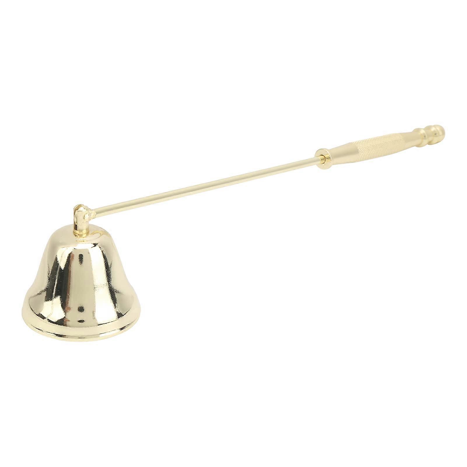 Candle extinguisher made of stainless steel, long handle tool (Gold)