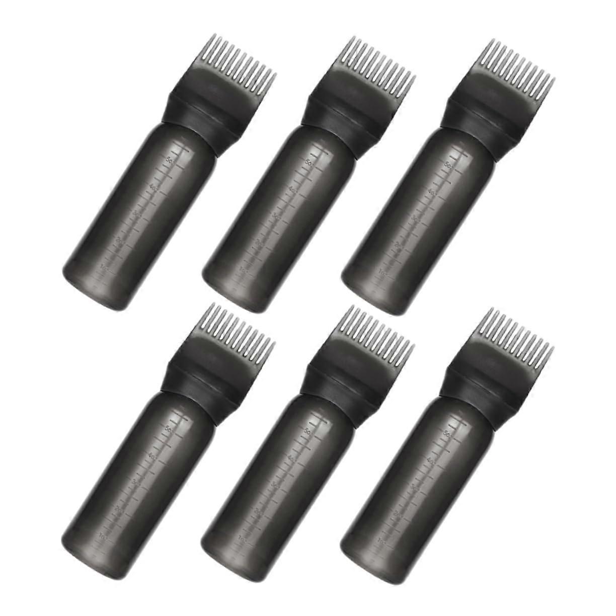 Root Comb Bottle Applicator for Hair Dyeing Scale Root Comb Applicator Bottle Hair Dye