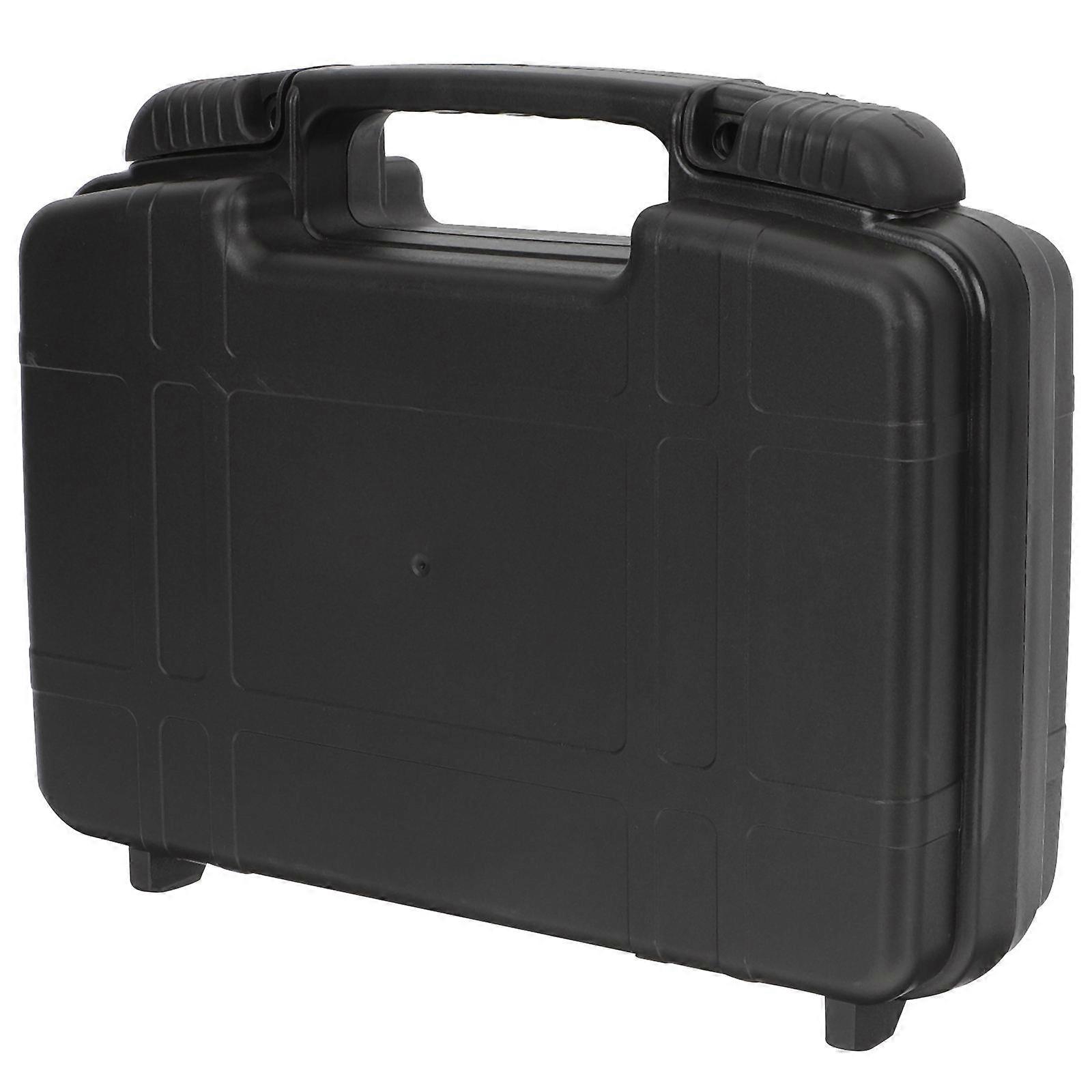Survival Box with Shock Absorbing Liner Outdoor Multi Function Tool Case for Camping, Hiking and Field Use Storage Organizer for Electronics