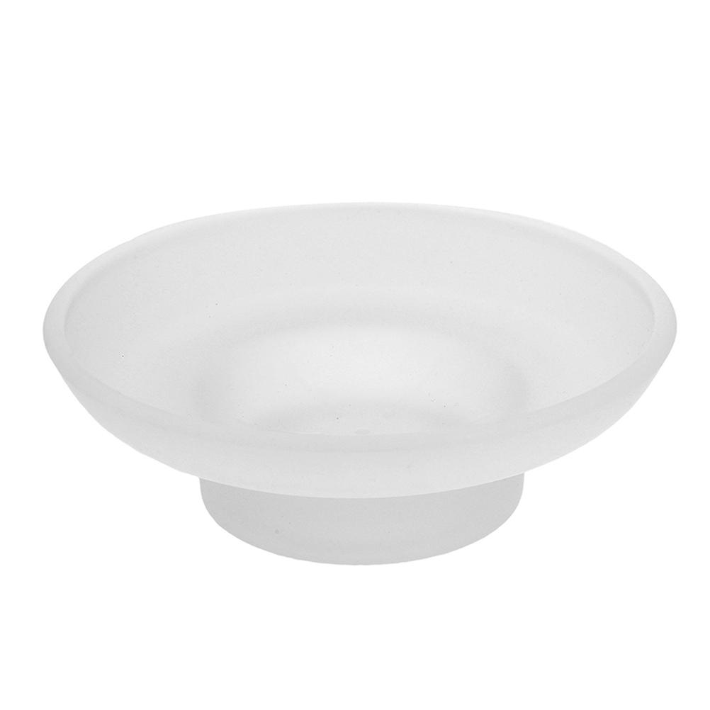 Here's a well structured product description and key information for the **Round Glass Soap Dish with Non Slip Base**:

 

### **Product