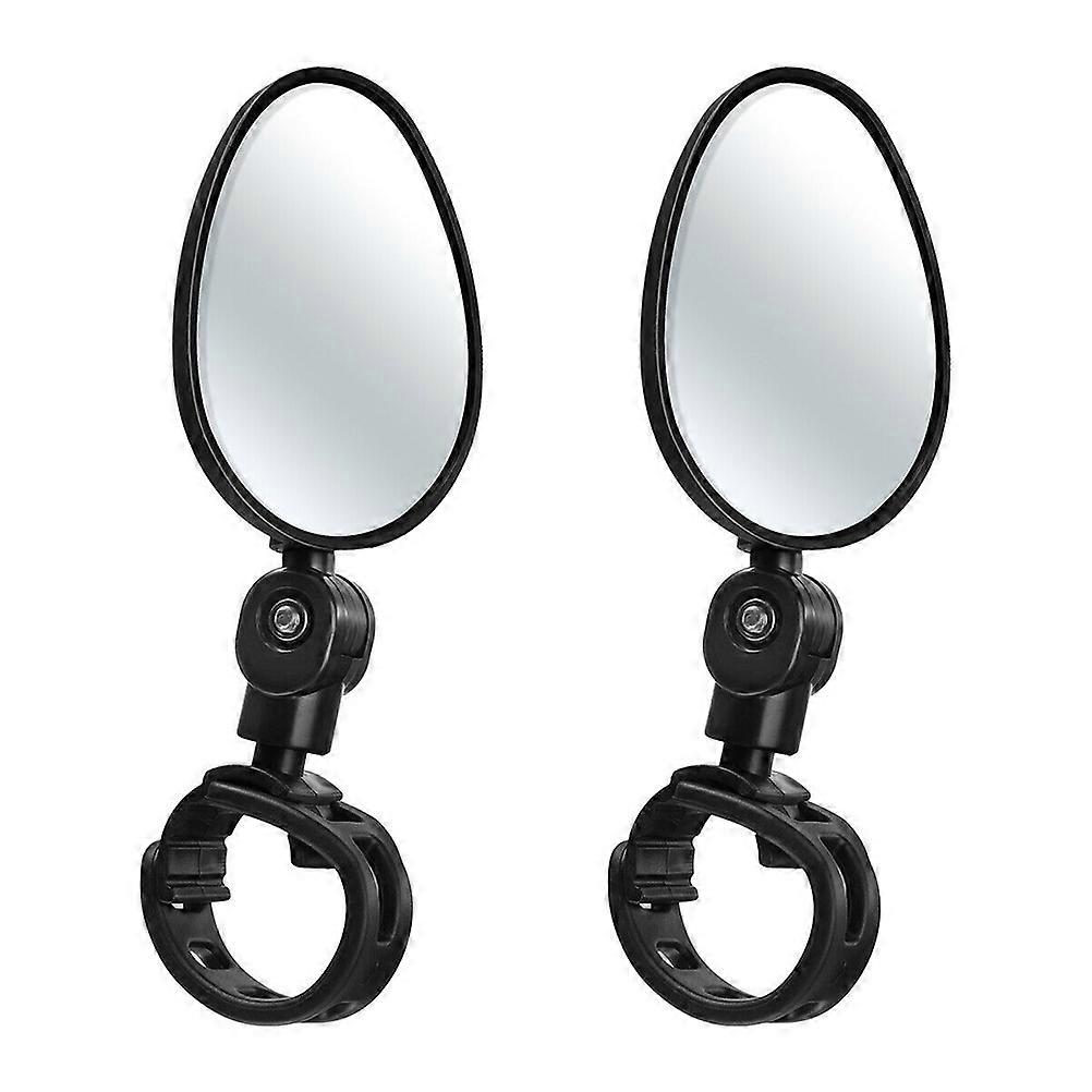 Motorcycle Handlebar Mirror, Ergonomic Adjustment, Acrylic Quality