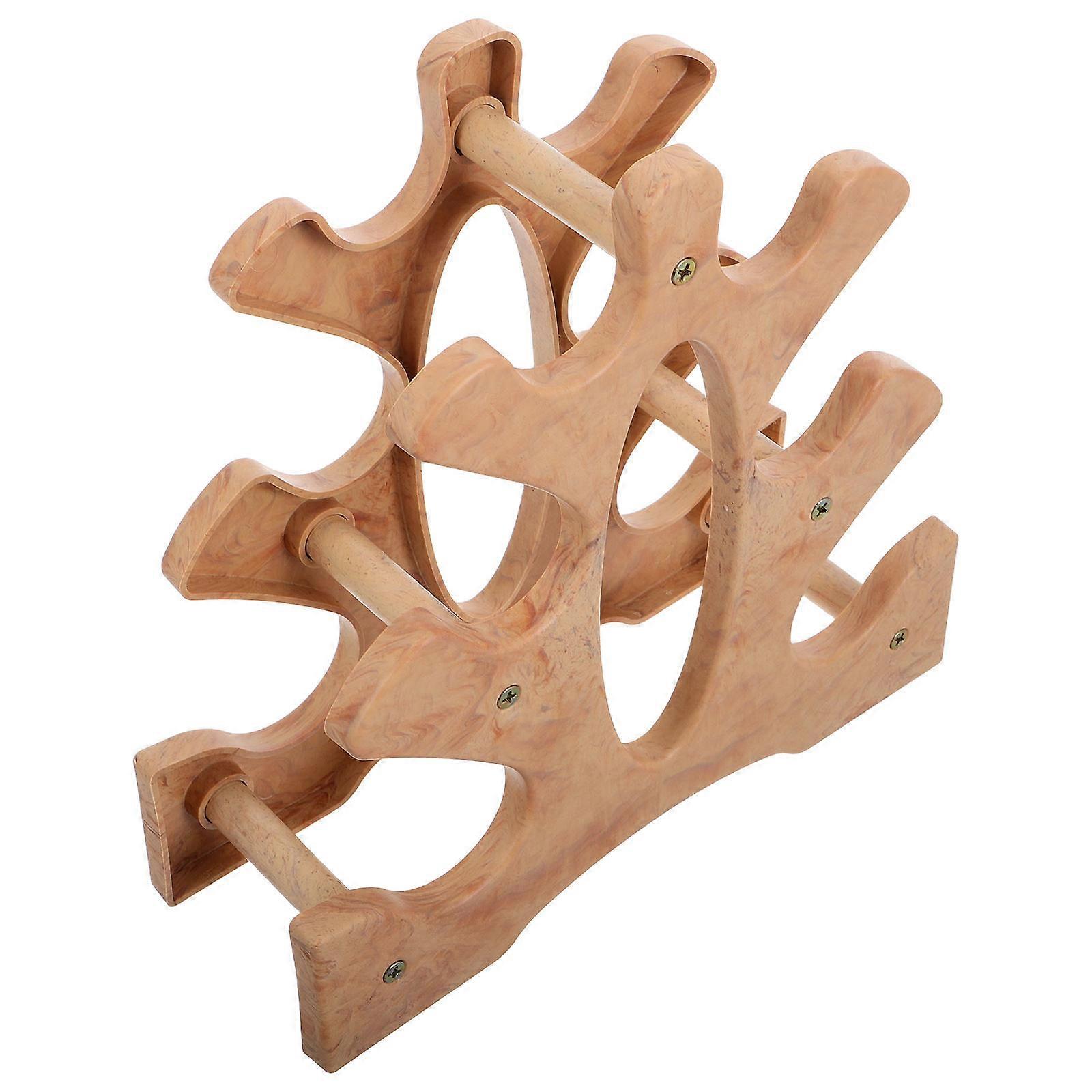 Dumbbell Organizer Stand, Ergonomic Design for Safety, Versatile Usage