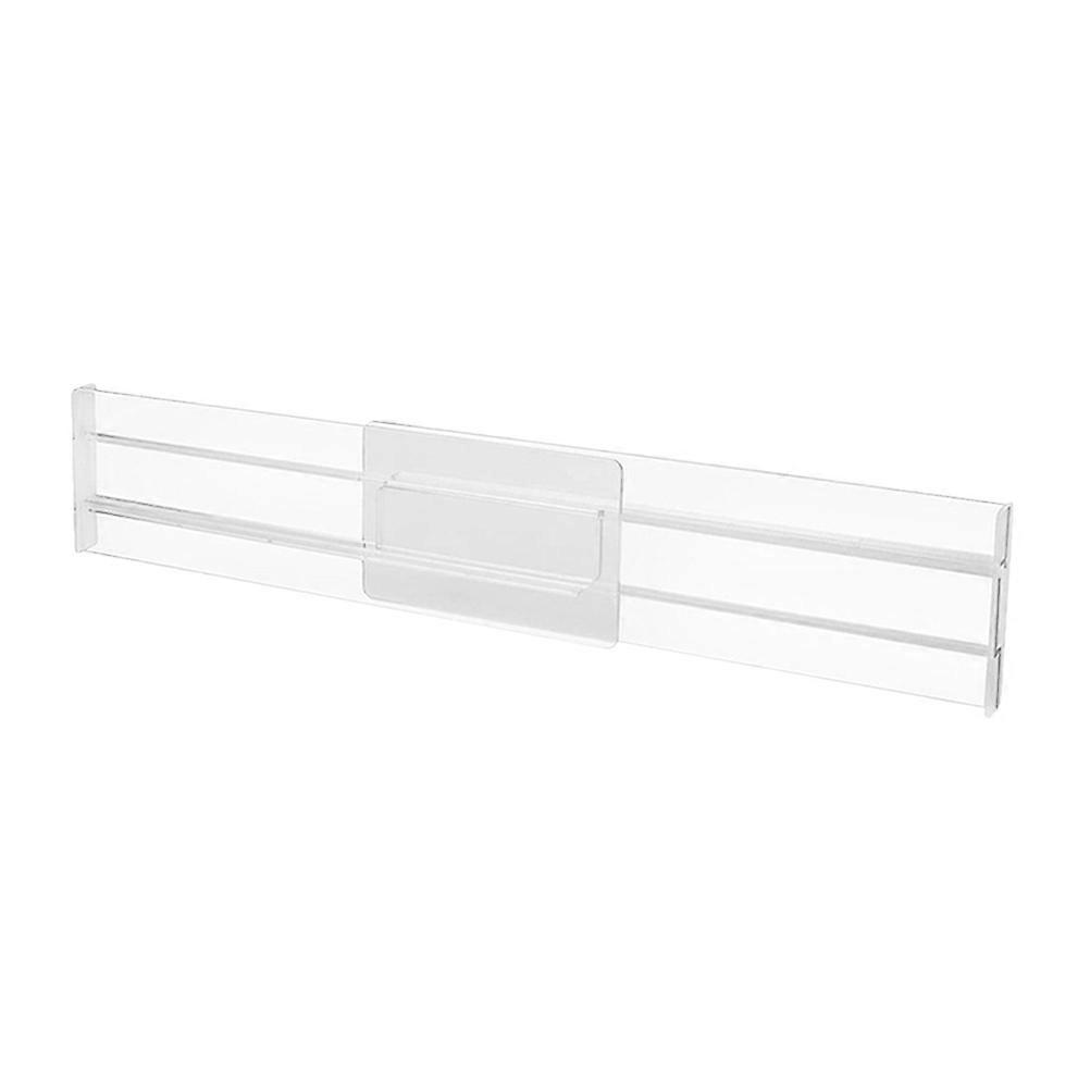 Storage Drawer Dividers Material Rectangular Partition Plate Space Saving For Office Desk 52.00X8.00X1.00CM 1Set