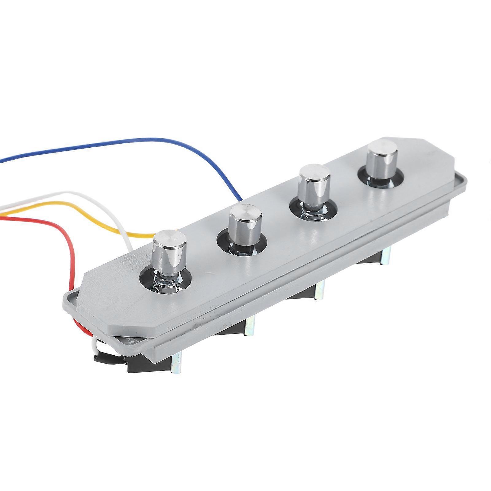 Range Hood Keyboard Switches   Plastic 4 Buttons Replacement for Kitchen Appliance Accessories with Accurate Control and Easy Installation