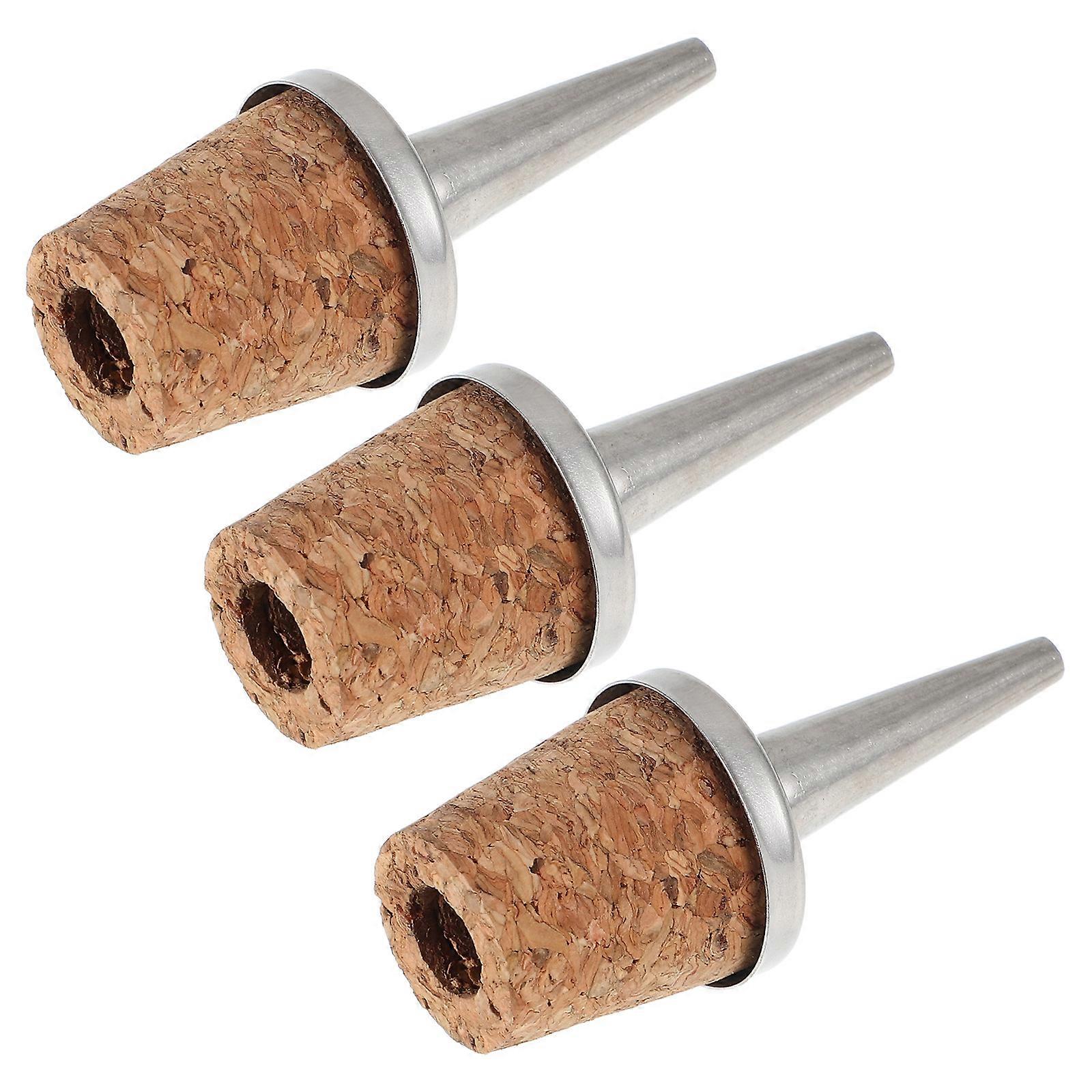 Pour Spouts For Household Use Distilleries Wood Elegant Pouring 3Pcs