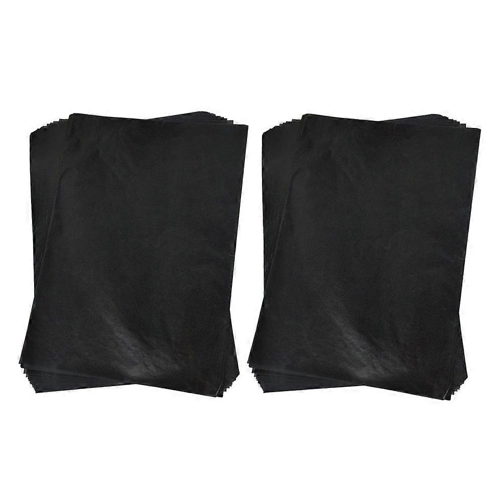 Painting Carbon Coated Paper Artists Handicraft Projects 21x29.7cm Black Imprinting 200Pcs