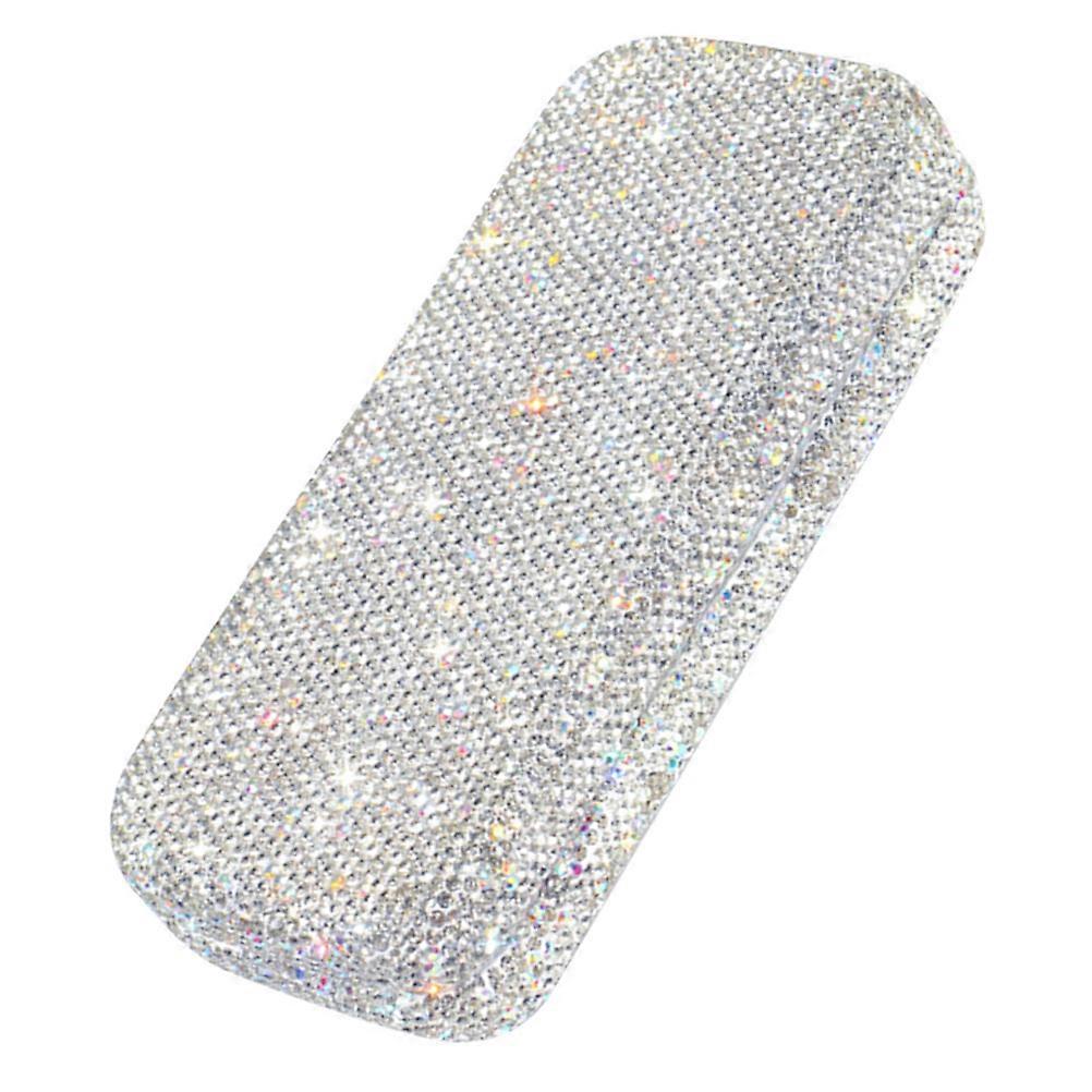 Stylish Hard Shell Eyeglasses Case with Rhinestone Design for Women – Durable Travel Sunglasses Holder for All Glass Types