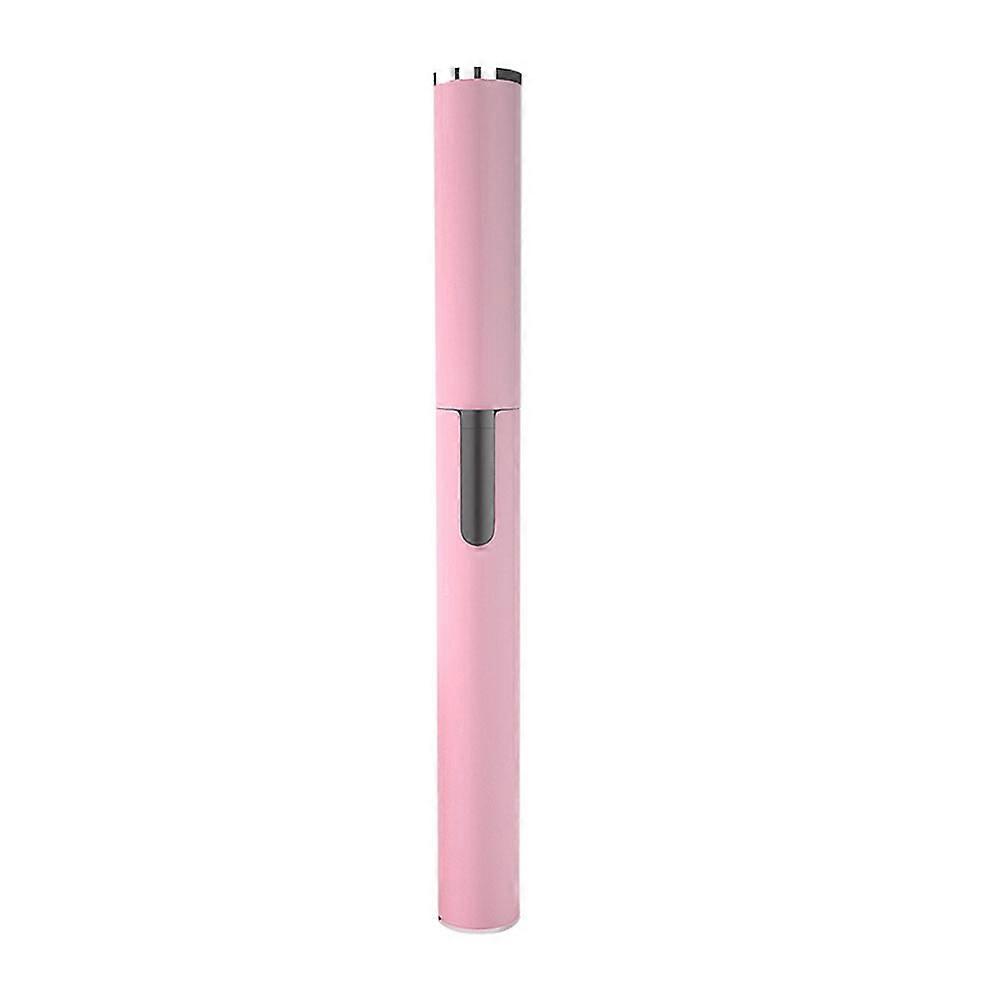 Portable Eyelash Curler Electric Heating Eyelash Perm Tool For Women Daily Use Pink 1Pcs