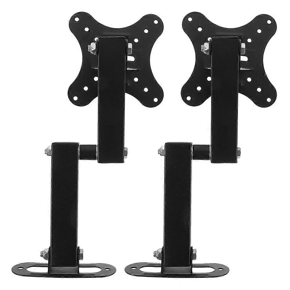 2pcs TV Wall Mount Bracket for Monitors – Telescoping Design, Space Saving, Easy Installation for Home & Office Use