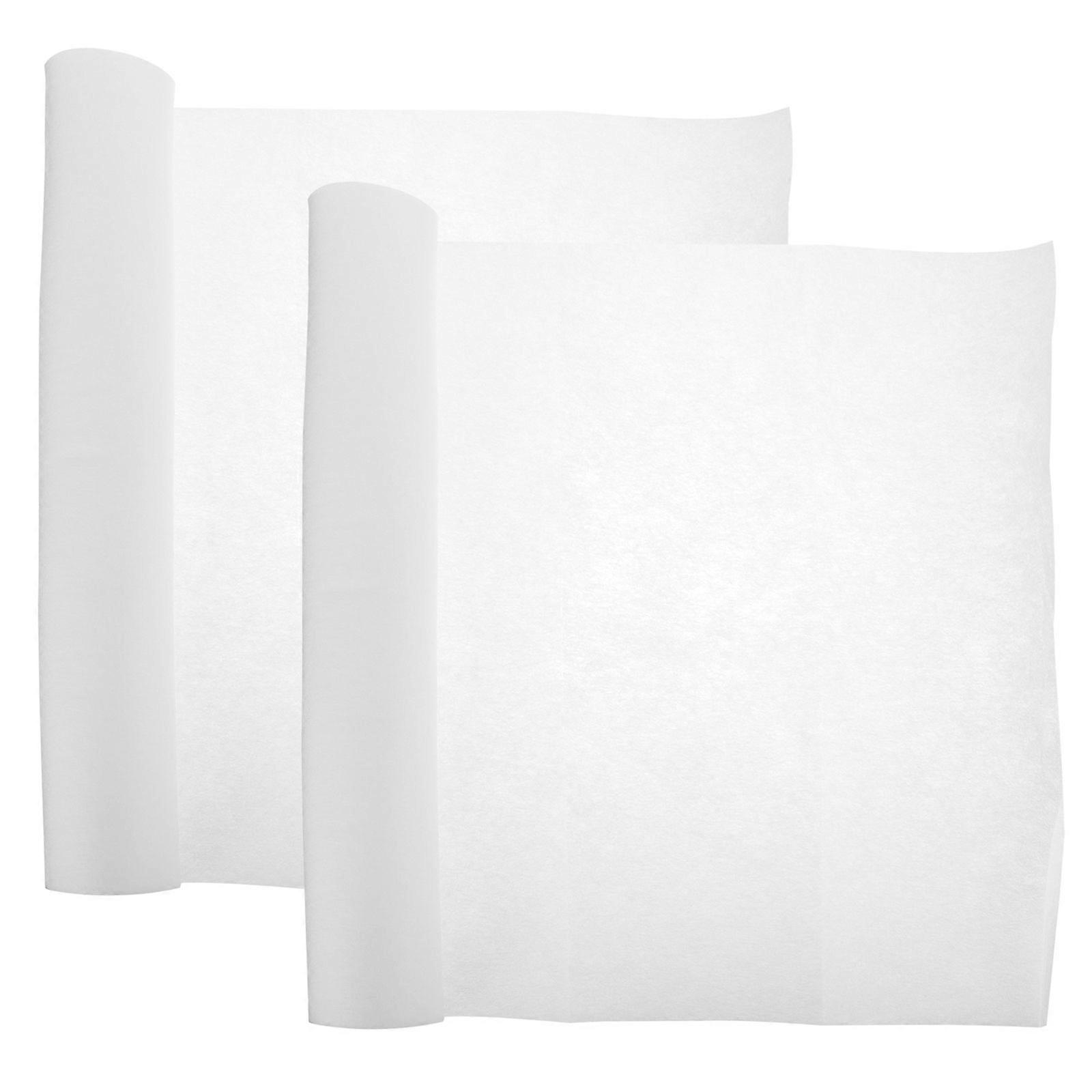 2 Rolls Simple Absorbing Paper Useful Range Hood Paper Practical Oil Fume Paper