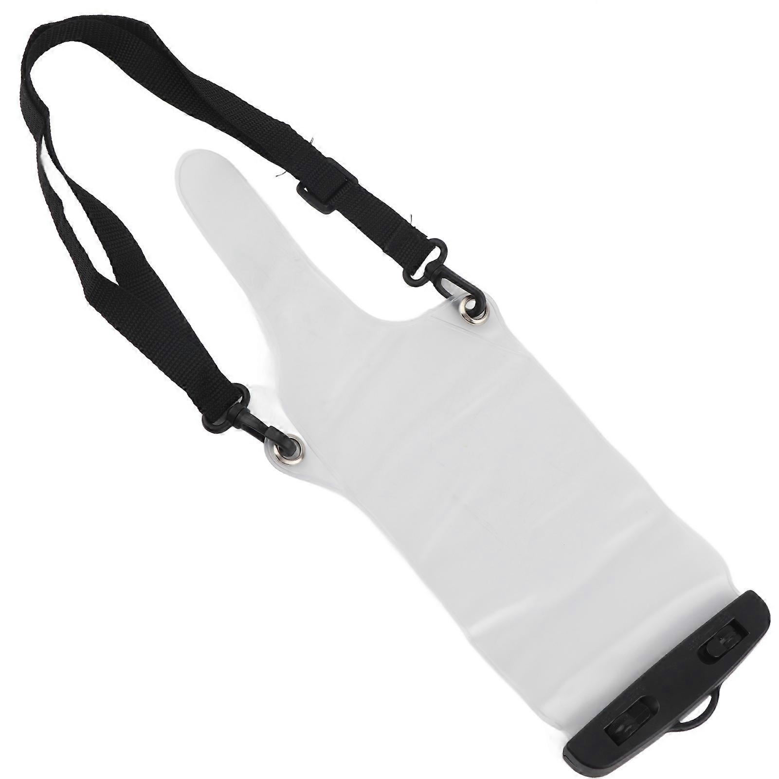 Étui transparent pour talkie-walkie, sac étanche, clip, cordon, housse de protection