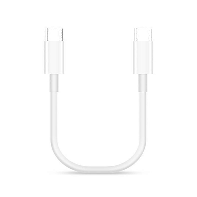 60W 20cm Short Type C Cable USB C to TypeC Fast Data Line For Phone 15 Mobile Phone