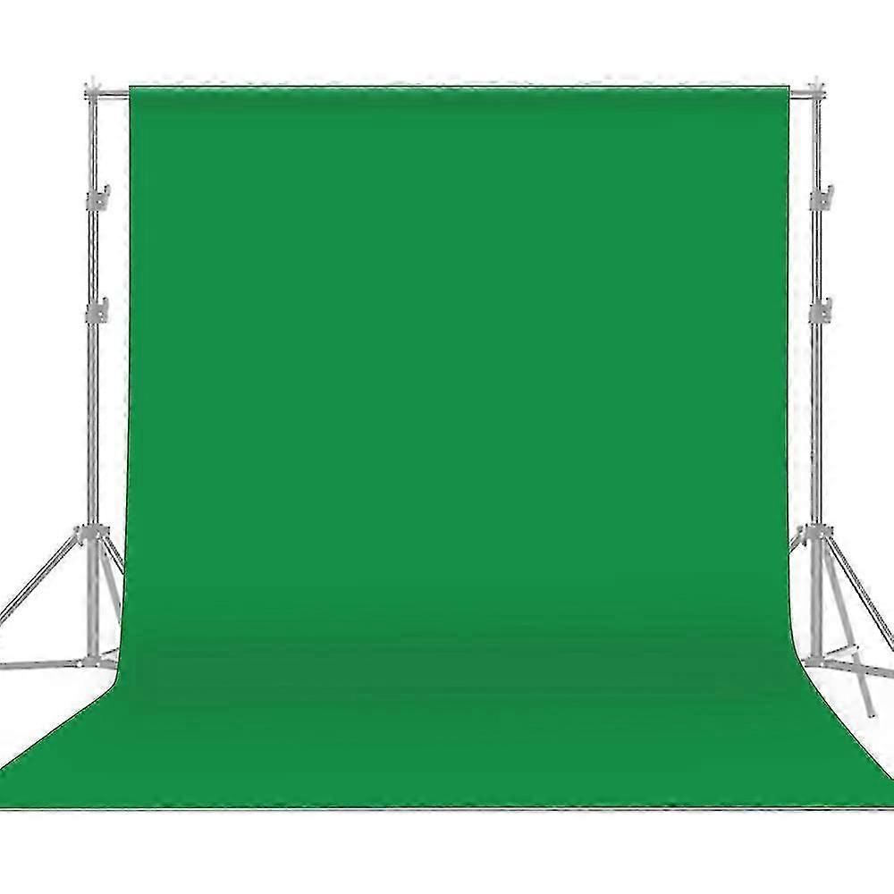 3 * 6m / 10 * 19.7ft Professional Green Screen Backdrop Studio Photography Background Washable Durable Polyester-Cotton Fabric Seamless One-Piece Desi