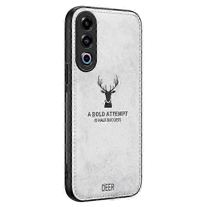 For Shockproof Case with Deer Pattern Suitable for a Certain Brand Leather+PC+TPU Protective Back Cover