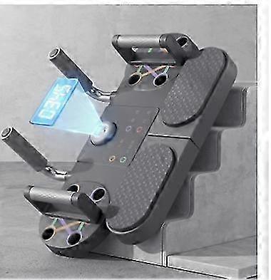 Portable Push Up Board for Chest, Back, and Triceps Workout Station with Timer