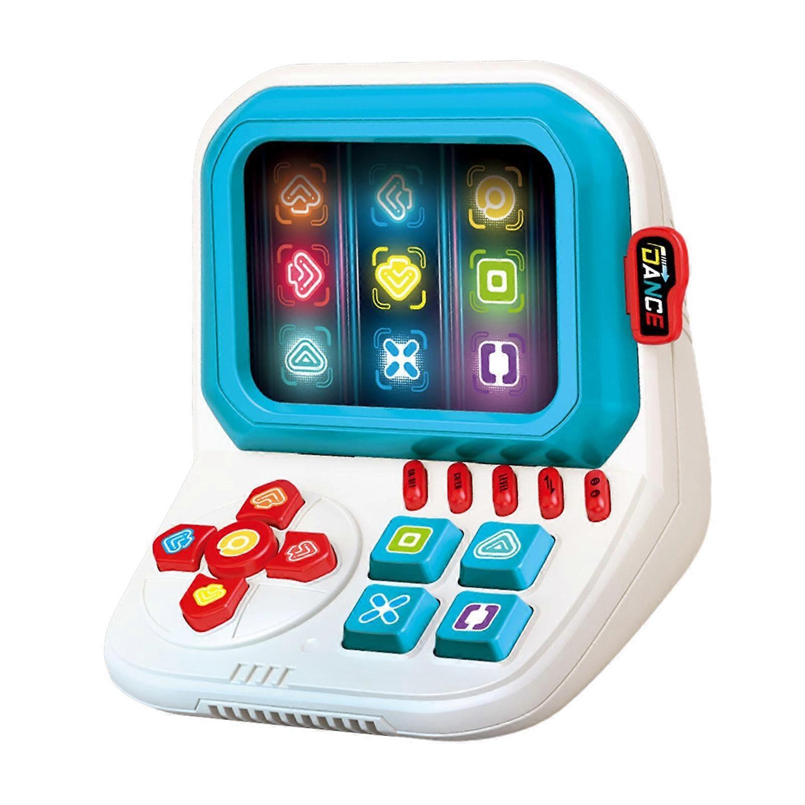 Finger Dance Game, Luminous Fidget Game, Groundbreaking Puzzle Game, Fast Sliding Game with Three Modes and Light and Sound for Teenagers, Blue