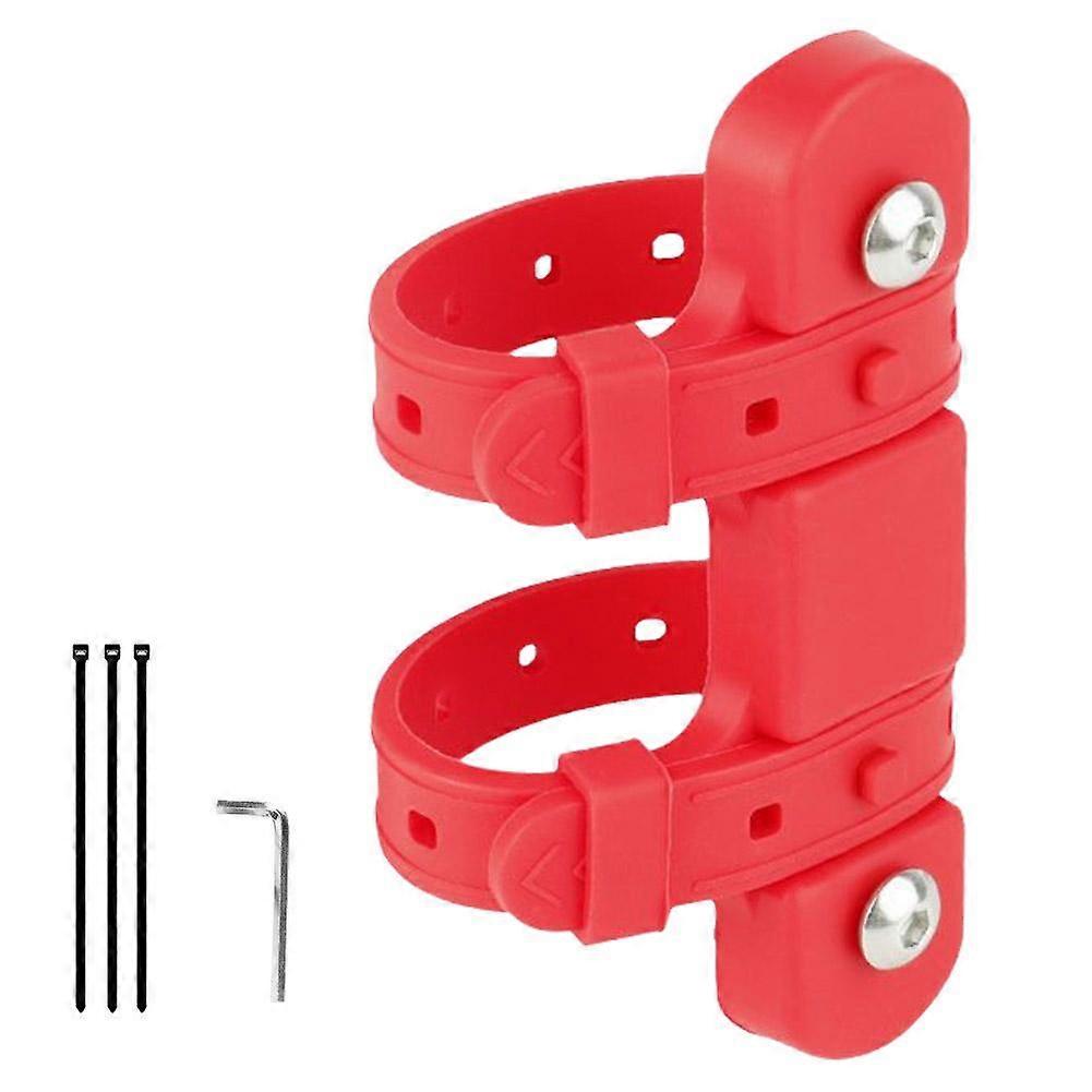Bike Kettle Mount with Silicone Elastic Strap for All Bikes