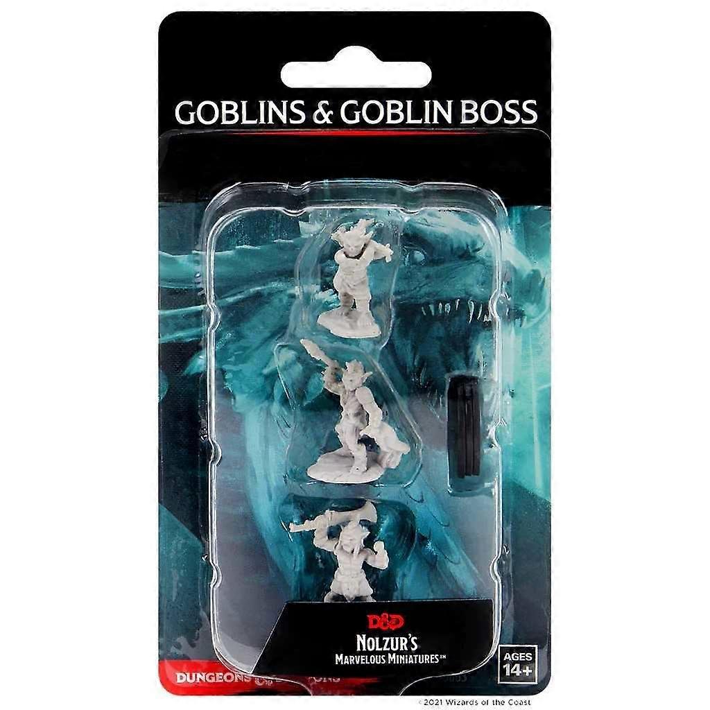 D&D Nolzurs Marvelous Unpainted Miniatures W12 Goblins & Goblin Boss