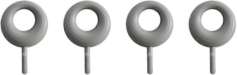 4PCS Creative Adhesive Key Hooks, Wall Mounted Hook for Towel Key Coat