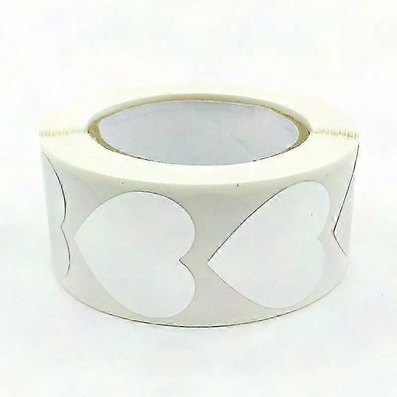 Heart-Shaped Scratch Off Stickers