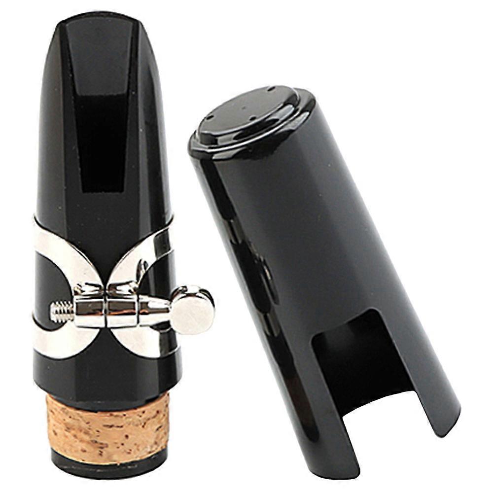 Clarinet Mouthpiece with Cap Replacement Accessory for Woodwind Instruments, Enhanced Sound Quality, Extra Use for Students