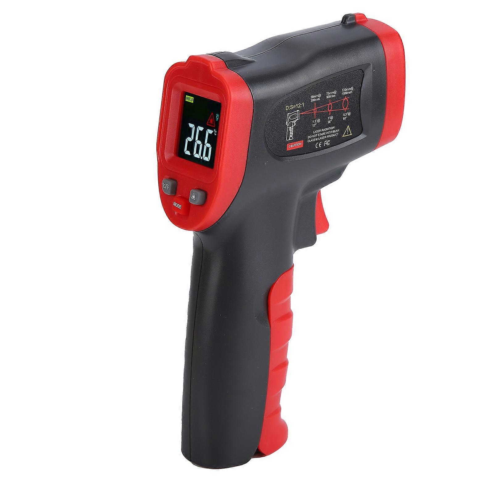 Infrared Thermometer Non Contact Handheld Thermometer LCD Digital Laser Temperature Gun(WT327A (50℃~400℃) )