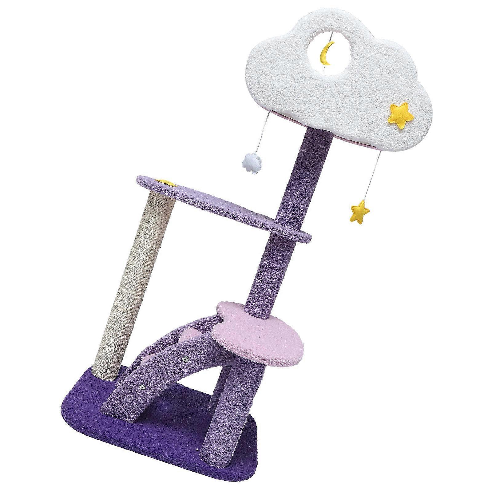 Interactive Toys For Cats Cat Jumping Platform Cats Exercise 128X60X48CM Multi-Layered Structure 1Pcs