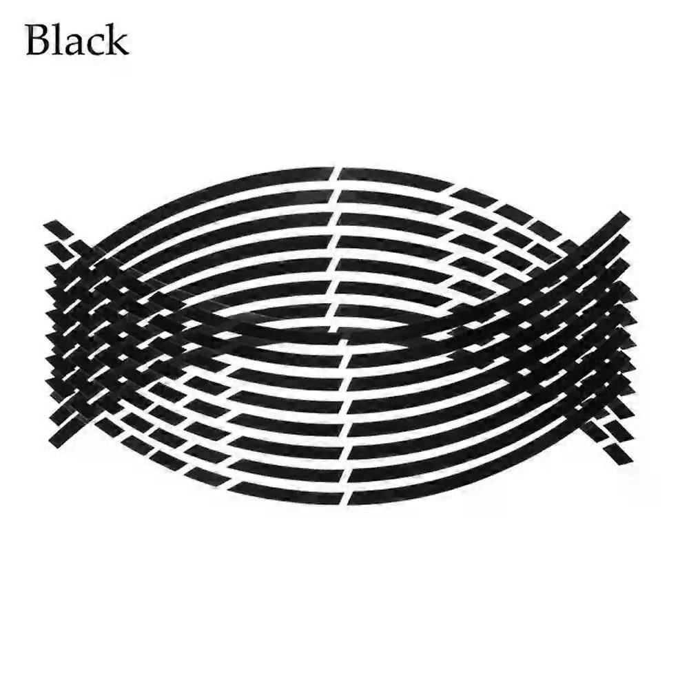 1 σετ Motocross Bike Μοτοσικλέτα Wheel Αυτοκόλλητα Car Styling Strips Reflective Accessoires Moto Decals Reflective Rim Tape