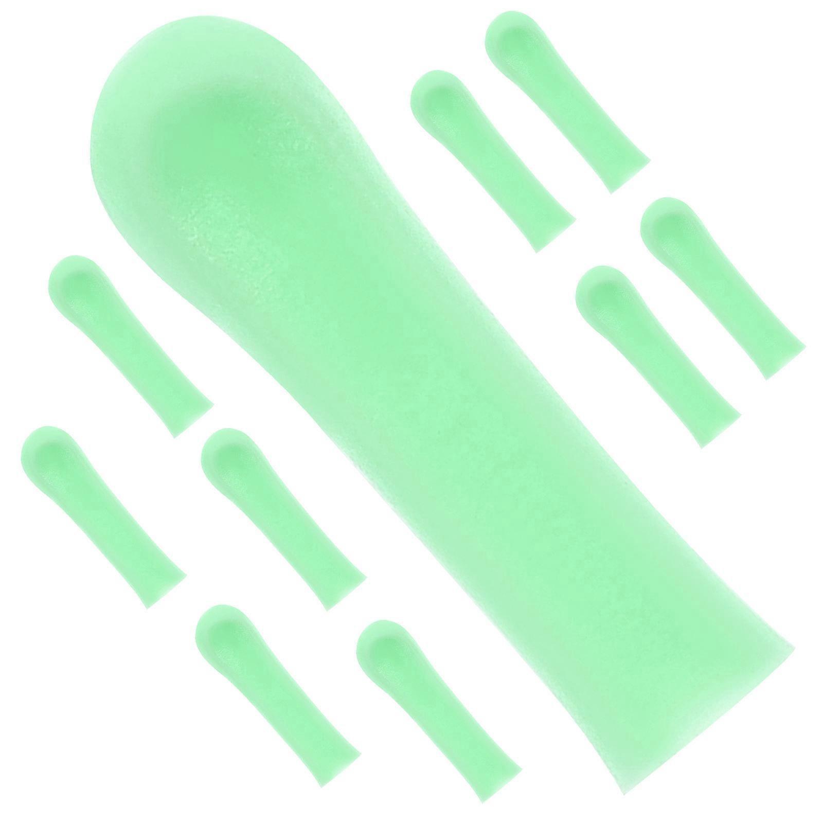 10pcs Ear Spoon Covers Replaceable Sleeve for Comfortable Ear Wax Removal Fun Practical Design Family Use