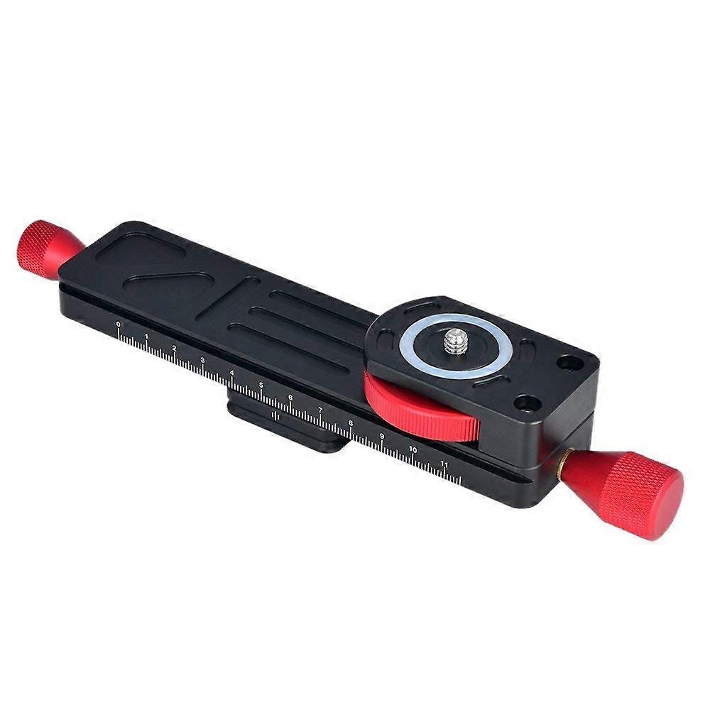All Metal Snail Drive Macro Rail Focusing System with Fine Focus, Arca-Compatible Lever Clamp, Durable Design