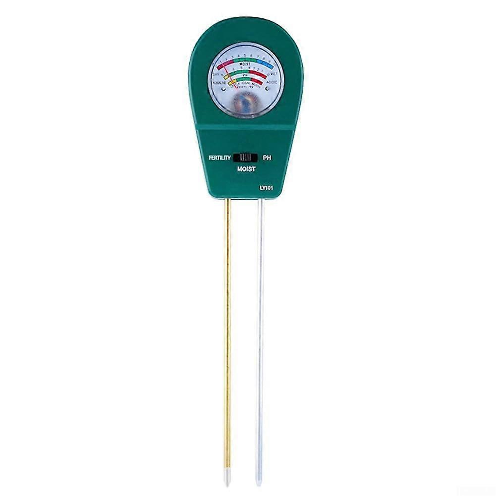 Practical Soil Tester for pH Assessment, Moisture and Fertility Ideal for Gardening
