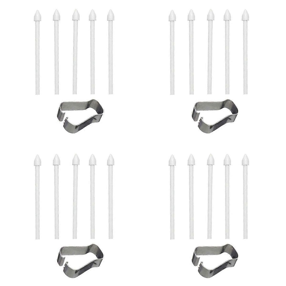 Touch Stylus Tips Nibs+ Pen Clip for Tab S7 S7+/S6 Lite/Note10/Note20 Universal Stylus Tip