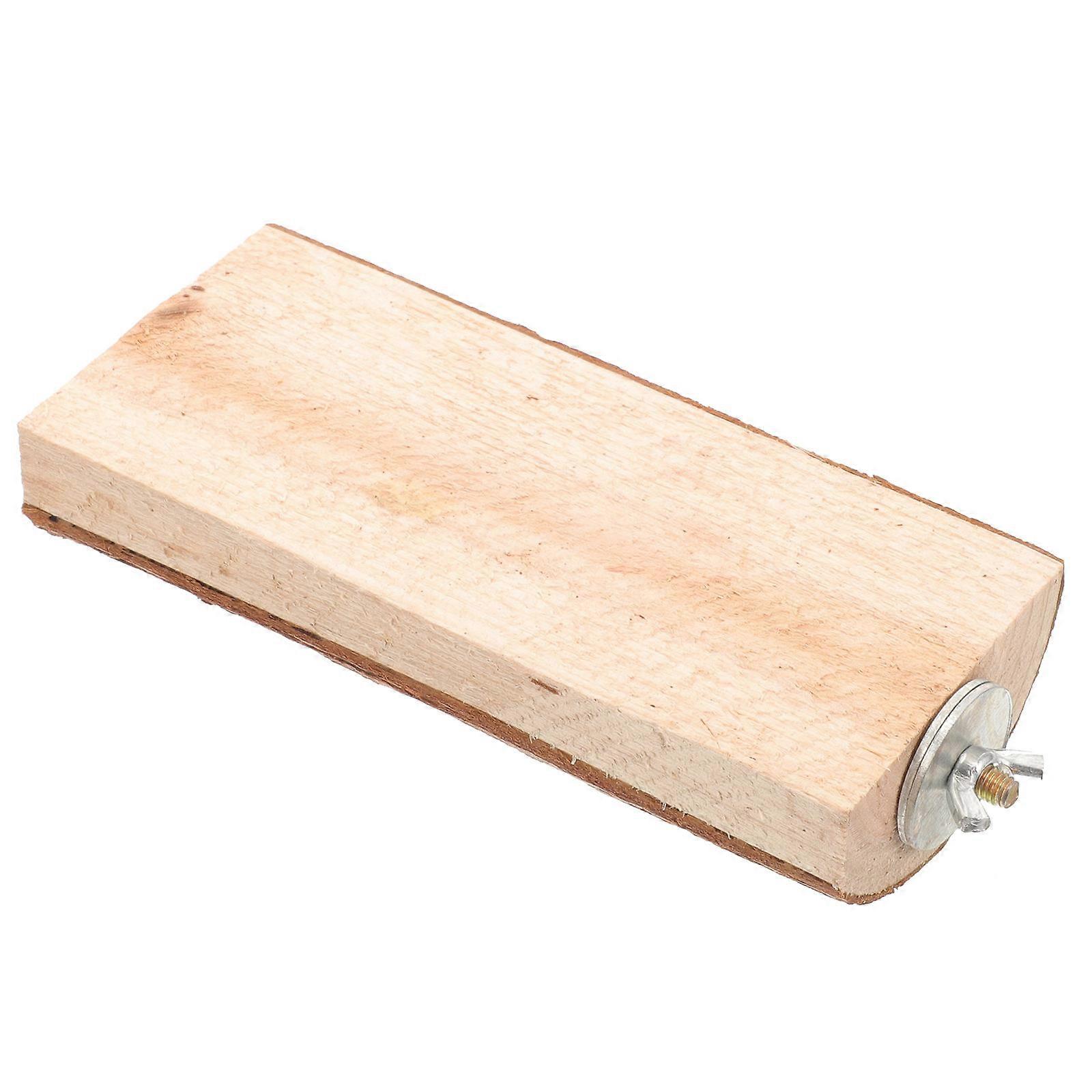 Wooden for Hamsters & Guinea Pigs – Sturdy Natural Chew Perch to Enhance Activity and Relaxation in Cages