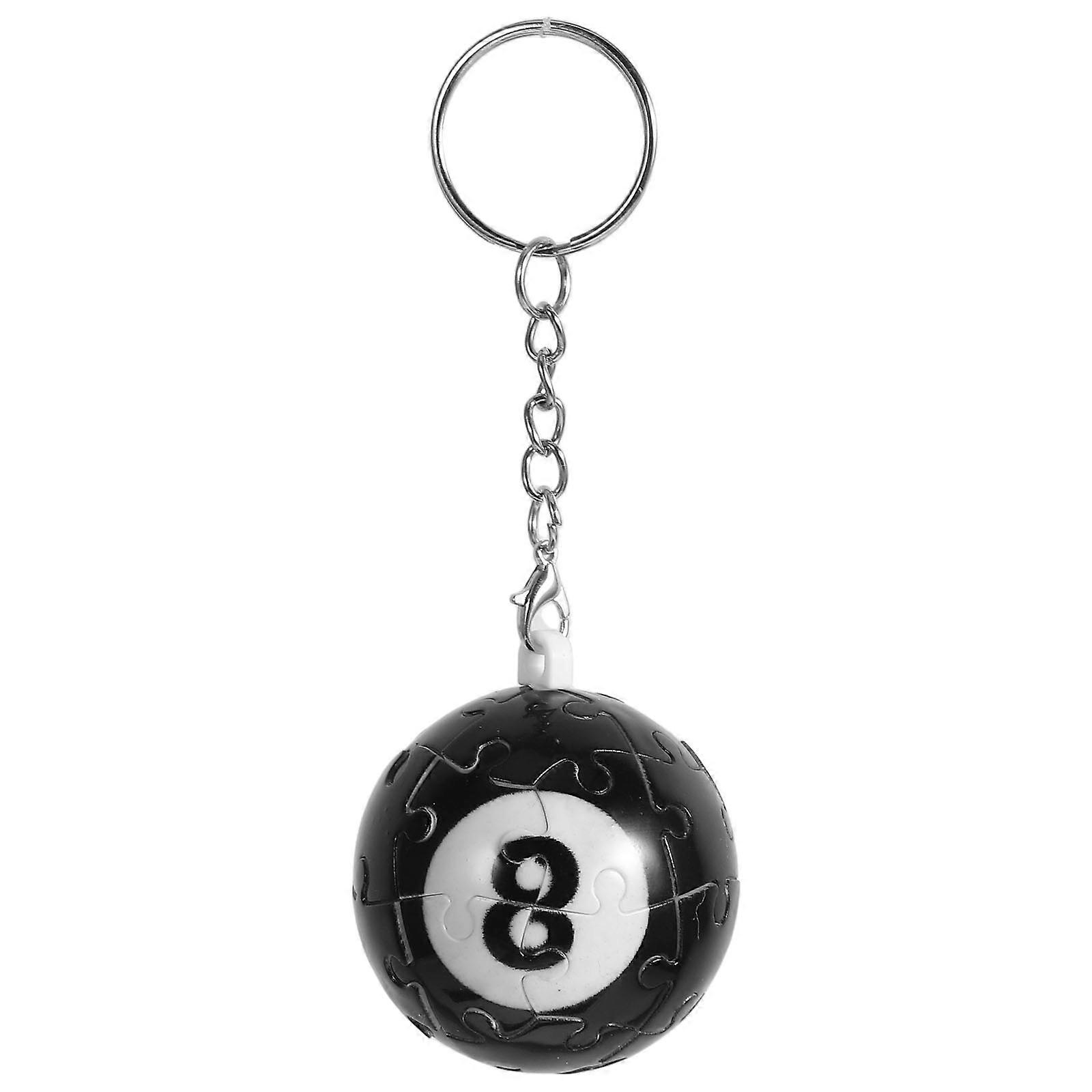 Billiard Accessories Billiards Keychains Delicate Key Chain Accessories For Men Spherical Style 4.00X4.00X4.00CM 1Pack