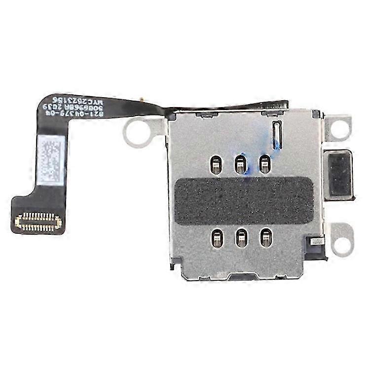 2025 Compatible For iPhone 15 OEM SIM Card Reader Contact Flex Cable Replacement (Dual Card Version)